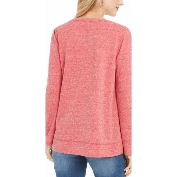 Style & Co Plus Size Shirt Top Women's 3X Red JOYFUL Positive Graphic NEW - Picture 10 of 12